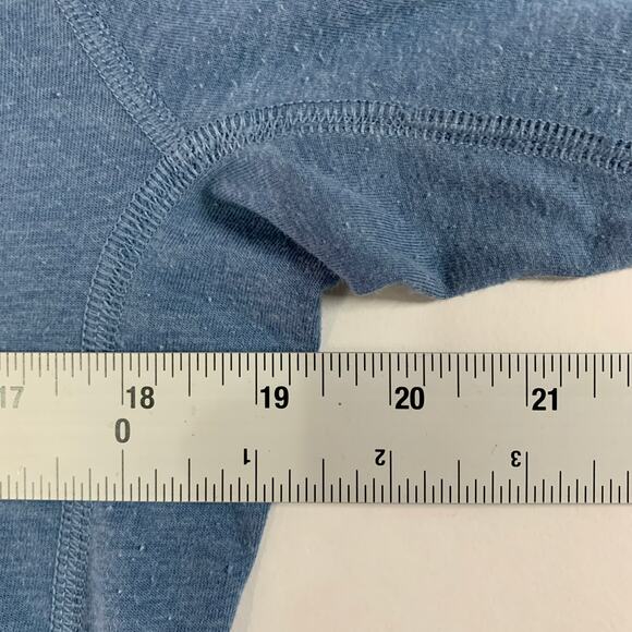 Poncho Outdoors Performance Hoodie M Slate Blue Fast Drying UPF *flaw - Picture 6 of 9